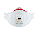 Stofmasker 3M Aura Comfort Cool Flow 9332 FFP3 met ventiel 2 stuks