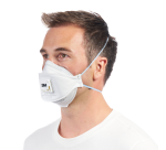 3M Aura Staubmaske zum Schleifen 9322 FFP2 mit Ventil 10 Stück