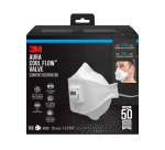 3M Aura Staubmaske zum Schleifen 9322 FFP2 mit Ventil 10 Stück