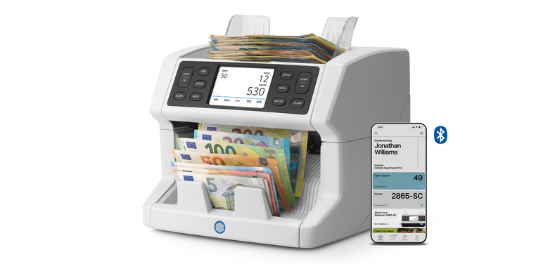 Safescan Bill Counter 'Safescan 2865-SC', gray