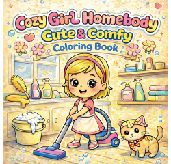 Kleurboek Cozy Girl Homebody Cute & Comfy
