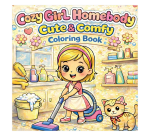 Kleurboek Cozy Girl Homebody Cute & Comfy