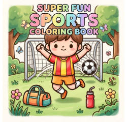 Ultimate Sports Coloring Book