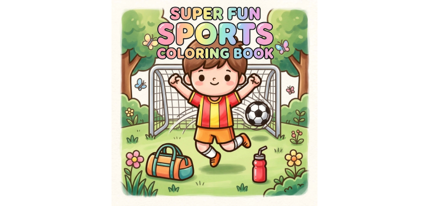 Livre de coloriage Ultimate Sports