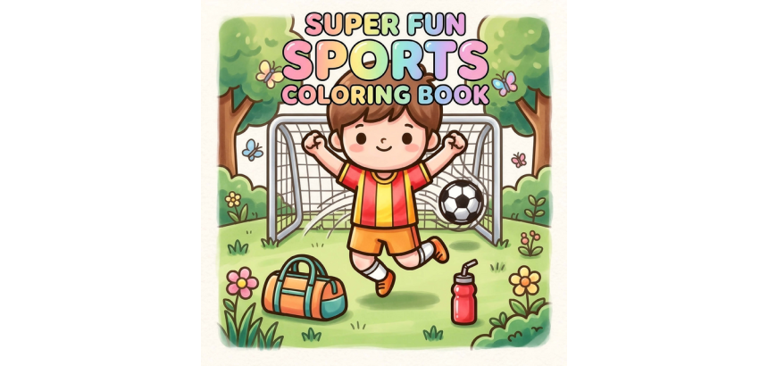 Ultimate Sports Coloring Book
