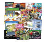 Reward postcard De Stulp theme congratulations assorted A4