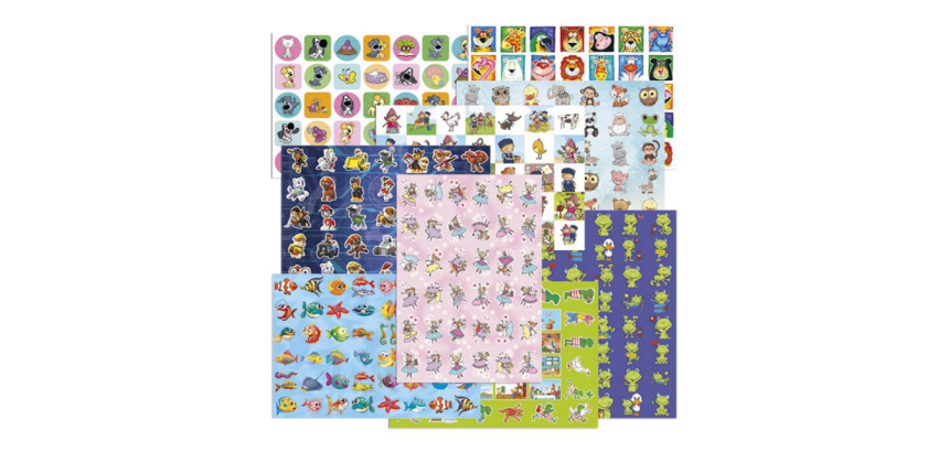 Reward stickers from Stulp assorted fantasy theme