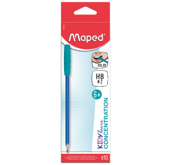 Maped Kidy Learn Concentration Pencils, box of 20 pieces