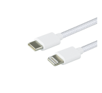 Grünes Mouse USB-C-auf-Lightning-Kabel Geflochten 1m Blisterverpackung