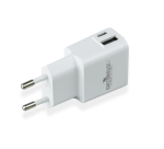 Green Mouse USB-C Charger 1x USB-A 1x white blister