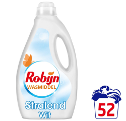 Robijn Liquid Detergent 2.6L Bright White 52 Washes