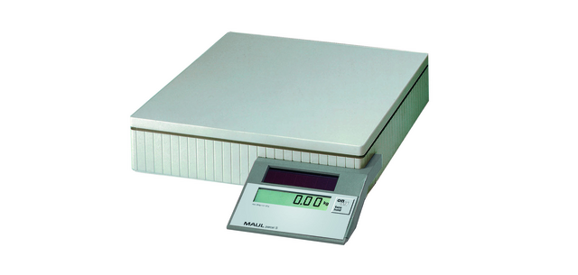 Pakketweger MAUL Parcel S weegplateau 30x30cm solar 50 kg