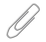 Alco 26mm angular galvanized paperclip 100 pieces