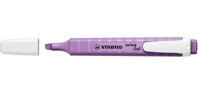 Markeerstift STABILO Swing cool Wildflower grijsviolet