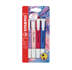 STABILO swing cool Wildflower assorted highlighter 4 pieces
