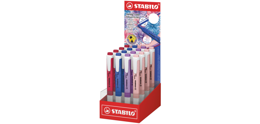 STABILO swing cool Wildflower assorted highlighter