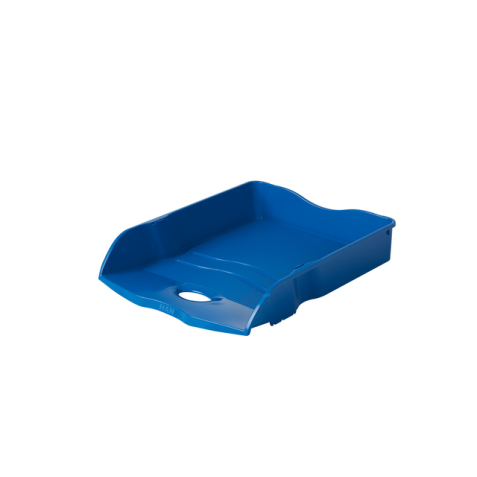Corbeille à courrier HAN Re-LOOP A4 empilable & emboîtable bleu