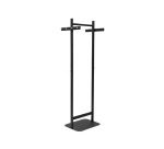 Portemanteau MAULsalsa debout 172x52x40cm 8 crochets noir RAL9004