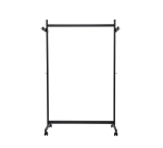 Vestiaire mobile MAULsamba 115x172x51cm 40kg 10 crochets noir RAL9004