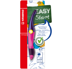 Rollerpen STABILO Easyoriginal linkshandig hologr ed M magenta blister