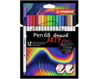 Brushstift STABILO Pen 568/18 Arty assorti etui à 18 stuks