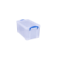 Boîte de rangement Really Useful 8 litres 340x200x175mm transparent blanc