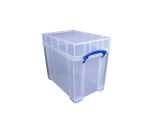 Really Useful Storage Box 19 litres 395x255x330mm transparent white