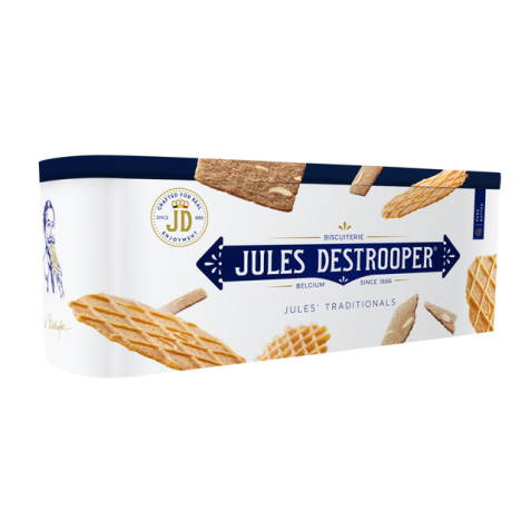 Biscuits Jules Destrooper traditionels 300g assorti