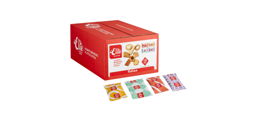 Assortiments de biscuits Relax Elite - Carton de 120