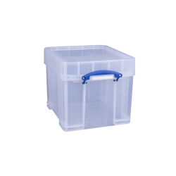 Opbergbox Really Useful 35 liter 480x390x345 mm transparant wit