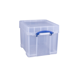 Opbergbox Really Useful 35 liter 480x390x345 mm transparant wit