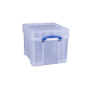 Opbergbox Really Useful 35 liter 480x390x345 mm transparant wit