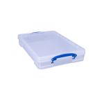 Really Useful Storage Box 10 liters 520x340x85mm transparent white