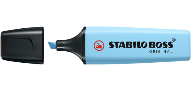 Surligneur STABILO Boss Original 70/112 pastel bleu