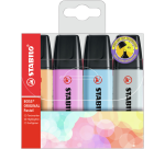 Stabilo BOSS Original Textmarker 70/4-4 Pastell assortiertes Etui 4 Stück