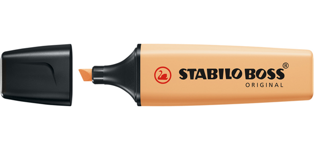 Markeerstift STABILO BOSS Original 70/125 pastel zacht oranje