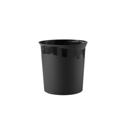Corbeille à papier HAN Re-LOOP ronde 13L noir