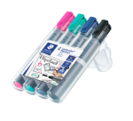 Staedtler 356 felt pen for flip chart pad bullet 2mm set of 4 assorted pieces
