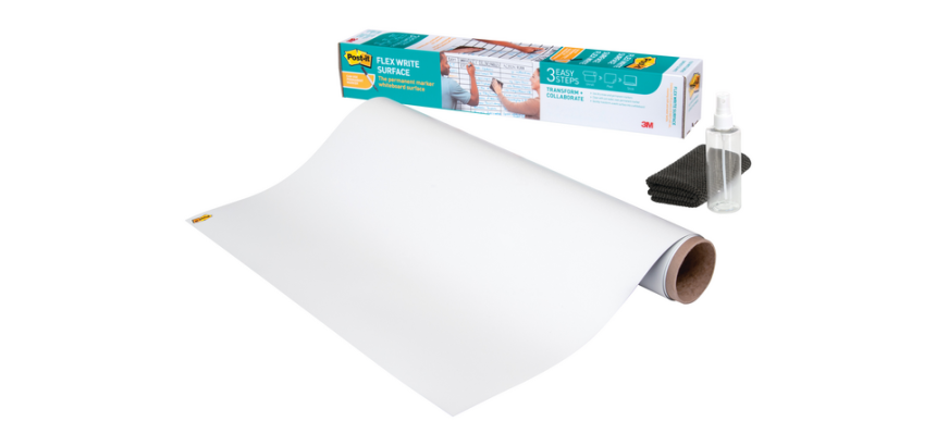 Whiteboardfolie 3M Post-it Flex Write Surface 60,9x91,4cm wit