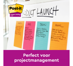 Post-it Super Sticky Note Pad 6445 152x101mm assorted 3 pieces