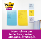 Post-it Super Sticky Note Pad 6445 152x101mm assorted 3 pieces