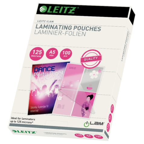 Lamineerhoes Leitz iLAM A5 2x125micron EVA 100stuks