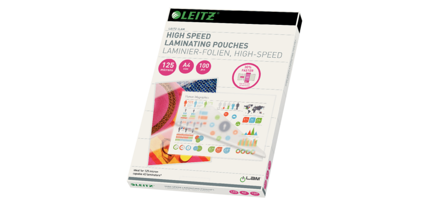 Pochette de plastification Leitz A4 iLAM High speed 125 microns