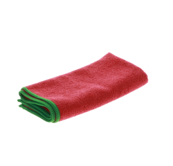 Chiffon microfibre Greenspeed Elements 40x40cm rouge - paquet de 10