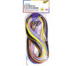 Scoubidou Braiding Cord Folia 100 Assorted Pieces