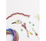 Scoubidou Braiding Cord Folia 100 Assorted Pieces