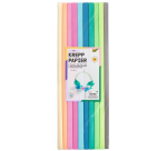 Crêpepapier Folia 50x200cm 10 rollen trendkleuren