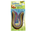 Filigraanstroken Folia 140 stuks 0.4x34.5cm en 140 stuks 0.8x34.5cm assorti kleuren