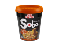 Noodles Nissin Soba Cup Sukiyaki Beef cup
