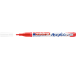 Acrylic marker edding e-5300 Fine traffic red